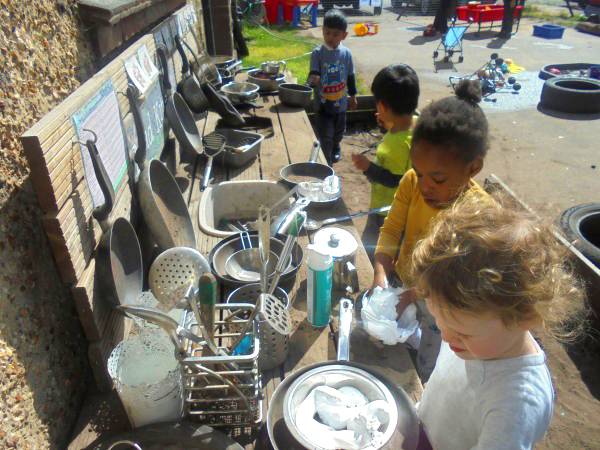 EYFS activity at the nursery