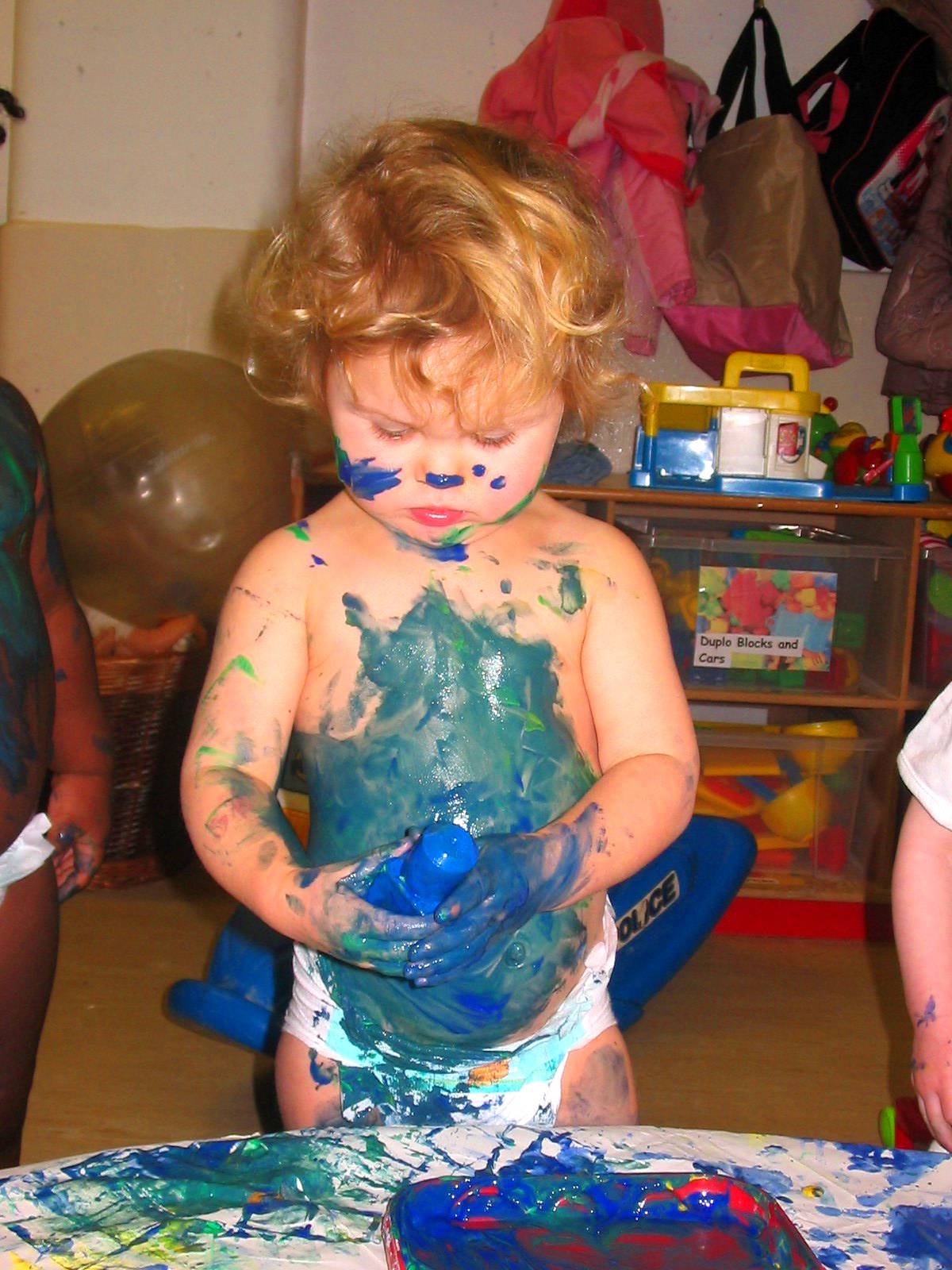 Children playing at Clever Cloggs Nursery